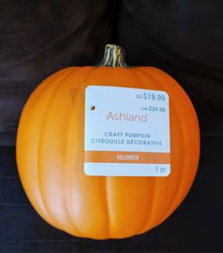 LARGE SIZE DECORATIVE PUMPKIN 🎃