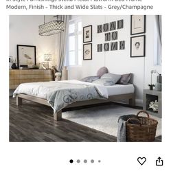 Queen Platform Bed Frame