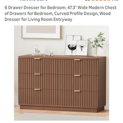 6 Drawer Dresser