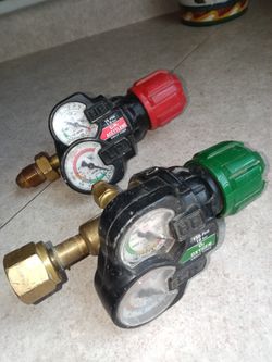 VICTOR EDGE 2.0 OXYGEN AND ACETYLENE REGULATORS FOR WELDING