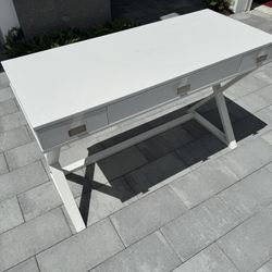 Modern White Desk 