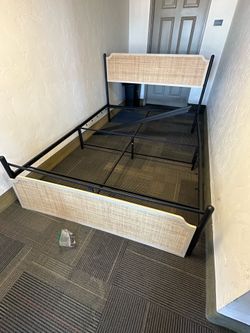 Queen bed frame