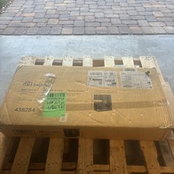 White cabinet with adjustable shelves