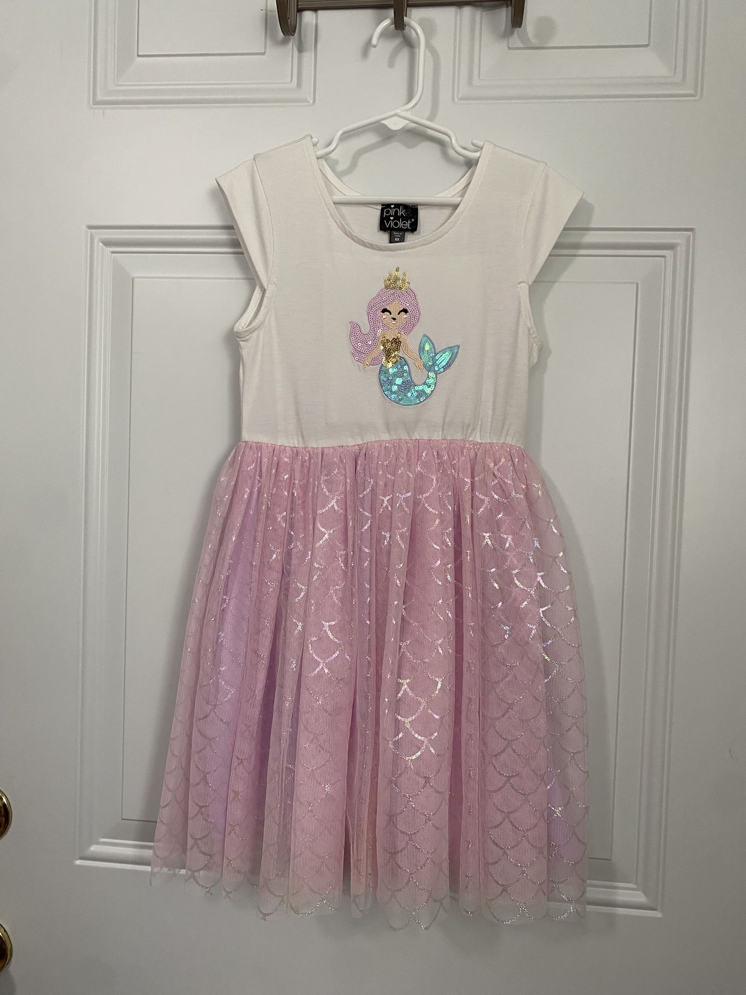 Mermaid Girl Dress Size 6