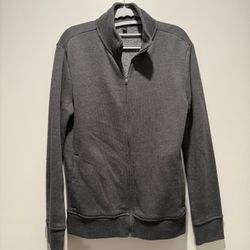Banana Republic Gray Full Zip Jacket Men's Small