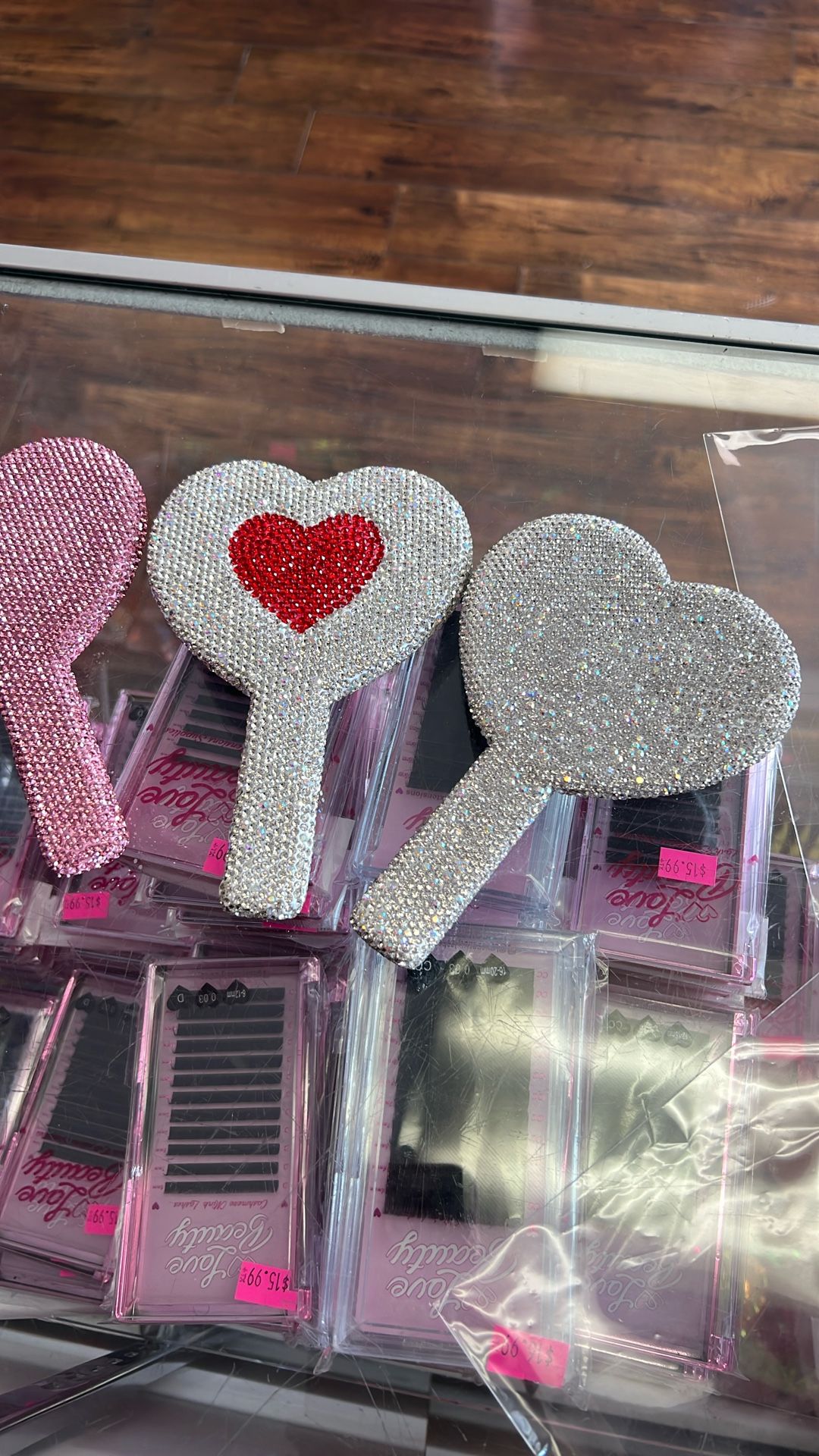 bedazzled mirrors 