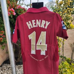 Arsenal Burgandy Special Henry Soccer Jersey 2006