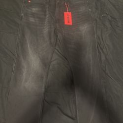 Hugo 734 Slim Size 34 By 32 And Hugo Belt Size 95cm 100 Percent Real Recites On File  Trade For Crypto