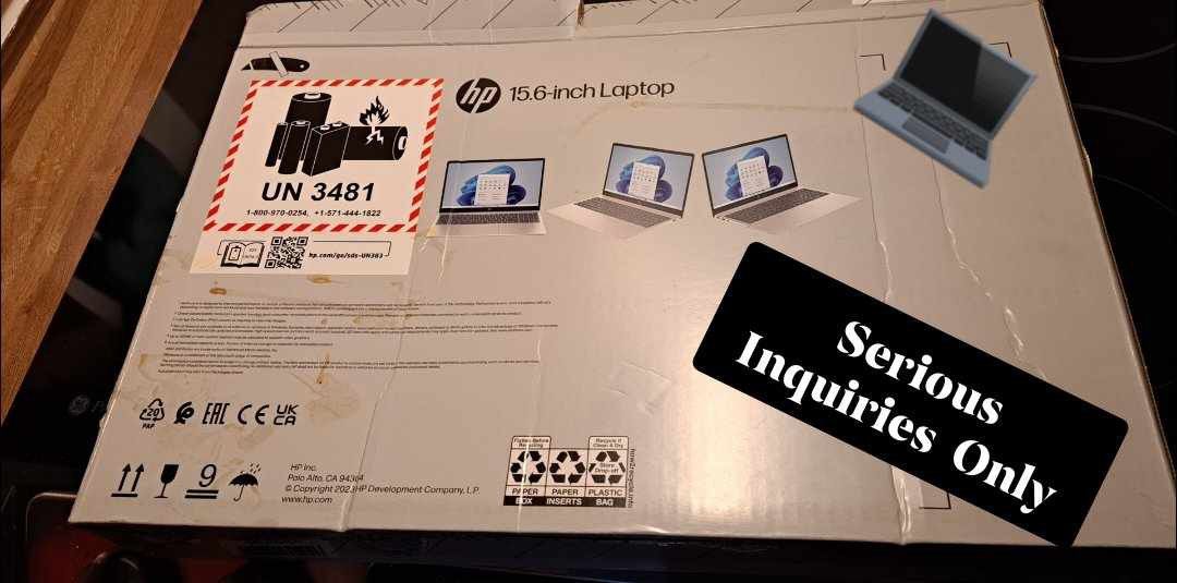 HP 15.6 IN LAPTOP BRAND NEW(2023)