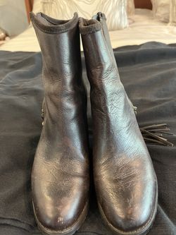 Ralph Lauren Women’s Leather Short Boots Size 8 1/2B