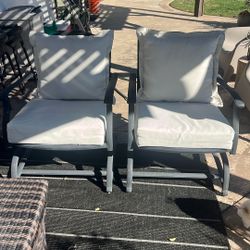 Set (2) Patio Chairs