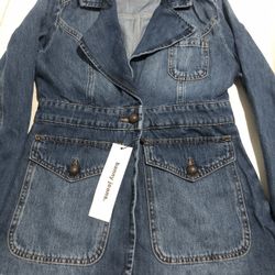 New Denim Jacket Size S
