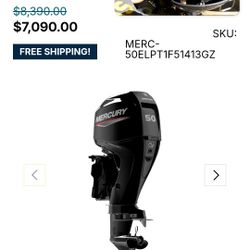 50 Hp Mercury 4 Stroke