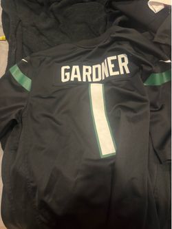Nike Sauce Gardner #1 New York Jets Jersey – Black