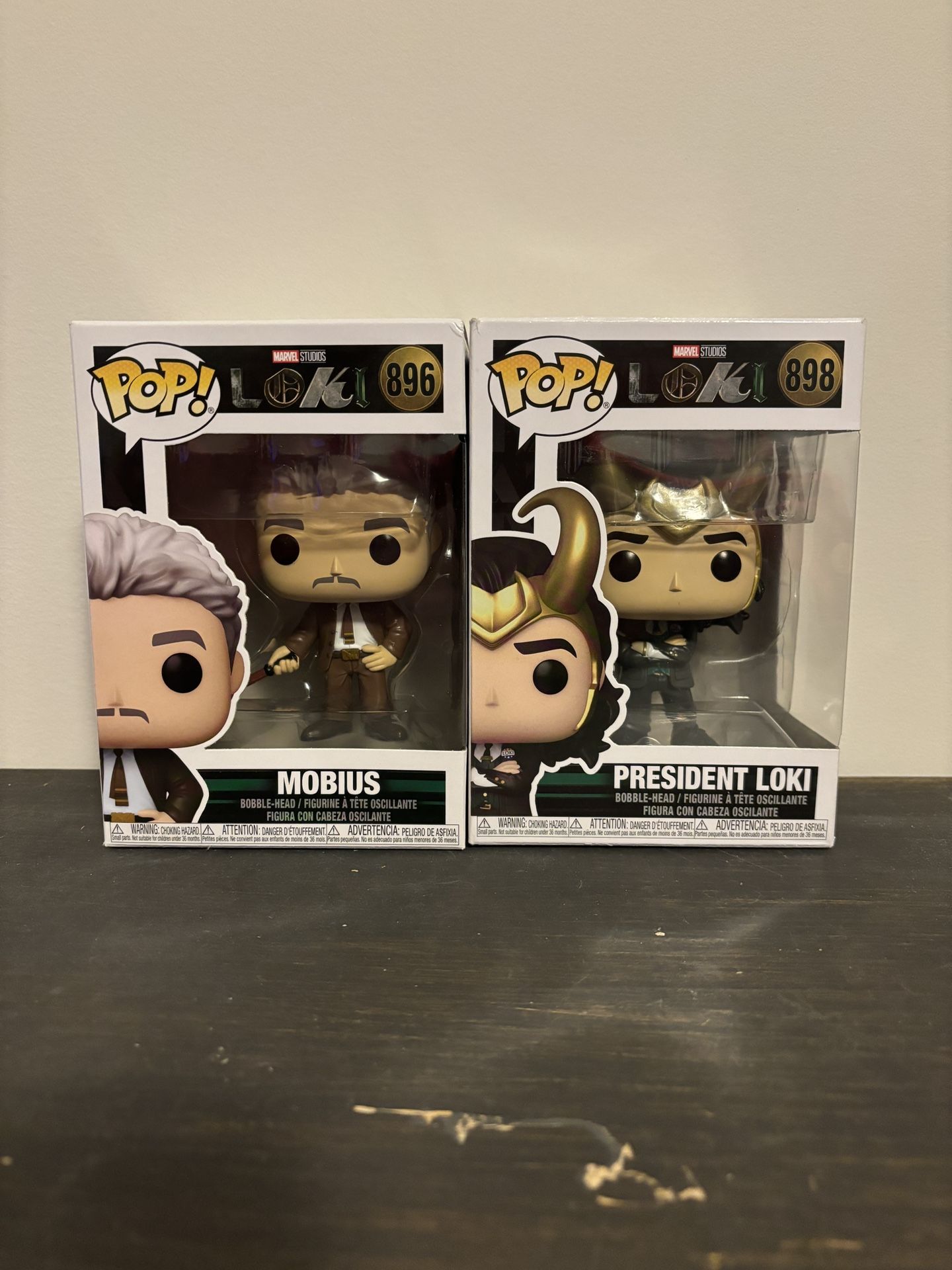 President Loki & Möbius Funko Pop 2 Pack