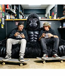 Giant Inflatable Gorilla Couch