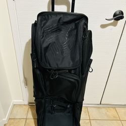 DeMarini Special Ops Wheeled Bag- Front Line - Black