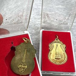 Asian Gold Plated Pendants 