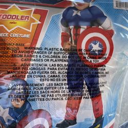 Toddler Captain America 3T-4T