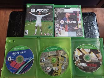 XBOX FUTBOL GAMES LOT $75 FINAL PRICE READ DESCRIPTION