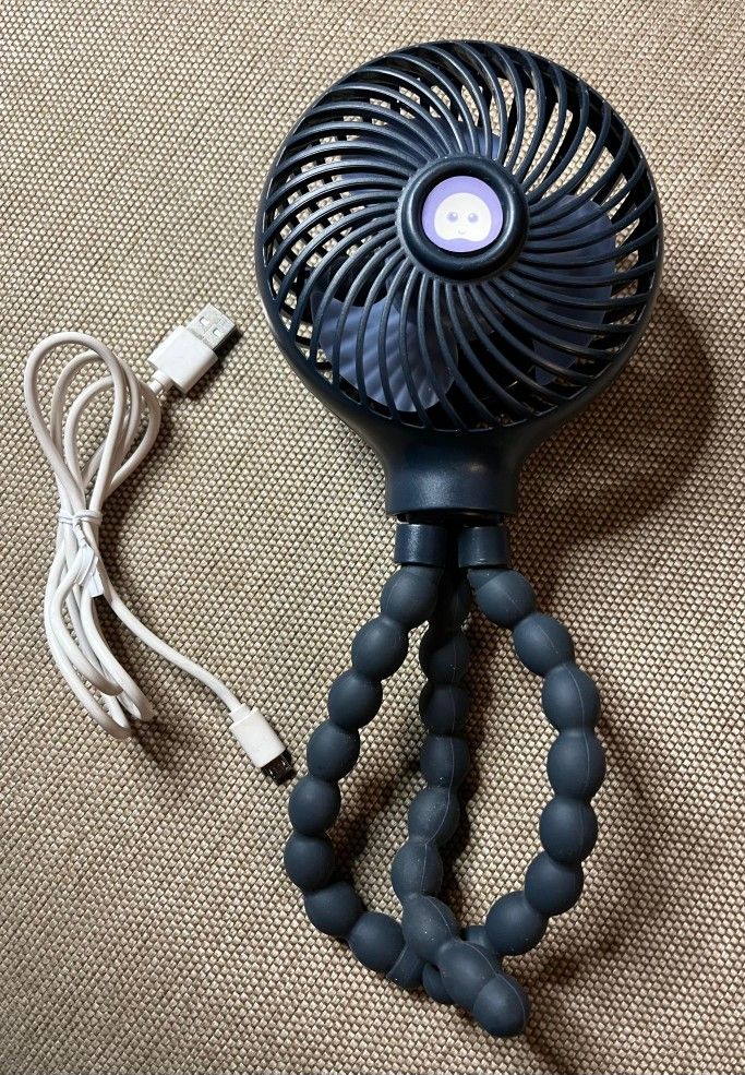 Portable Mini Stroller Fan with Handheld Clip