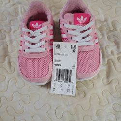 adidas Retroset Lace Up  Toddler Girls Size 4K