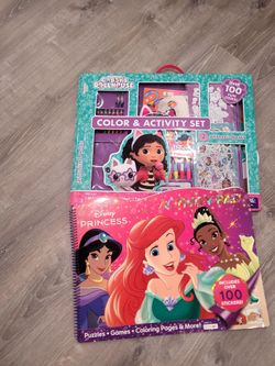 2 jumbo drawing pads and art kits