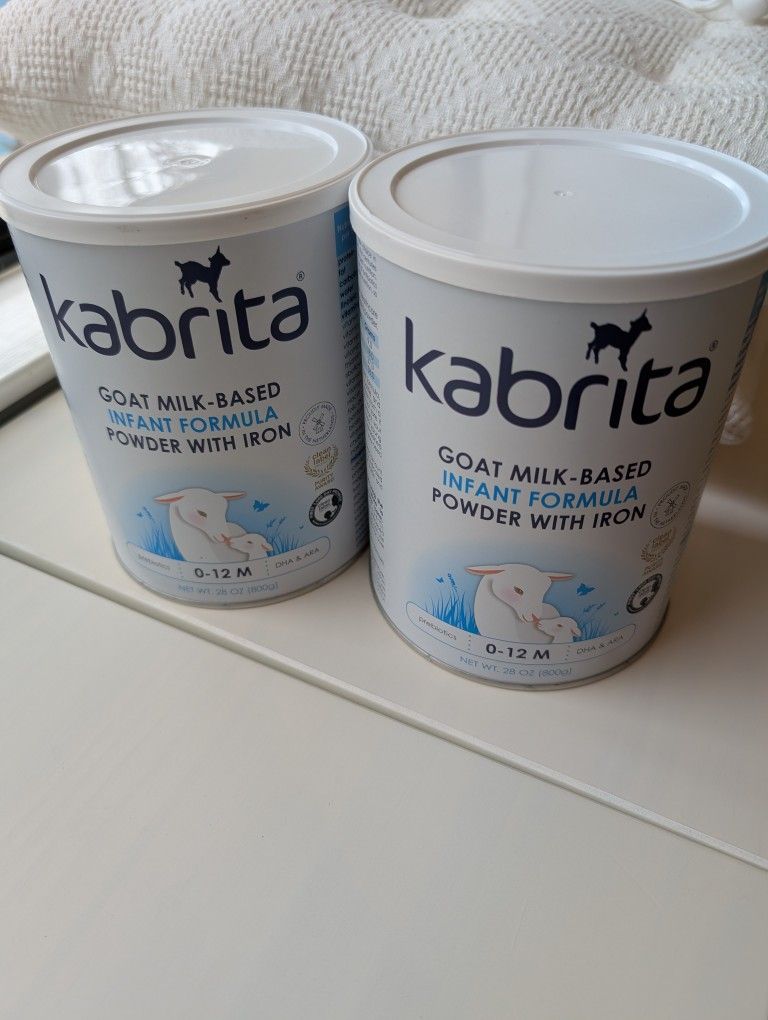 2 Cans of Kubrita Goat Milk Formula