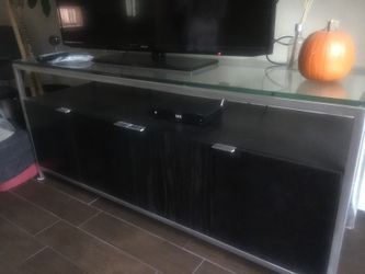 Glass console/coffee table