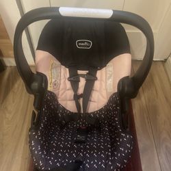 Free Evenflo car seat expires in 2030 and free Greco swing with soothing vibration located in Copalis Beach