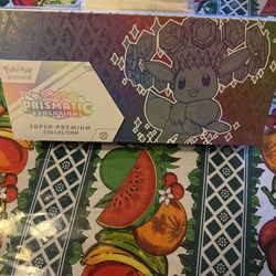 Pokémon Prismatic Evolutions Super Premium Collection Box