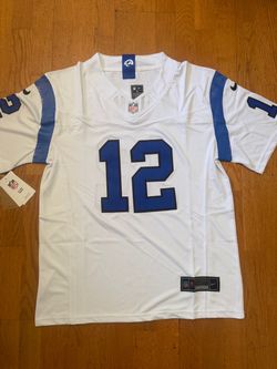 White blue Los Angeles rams nacua jersey