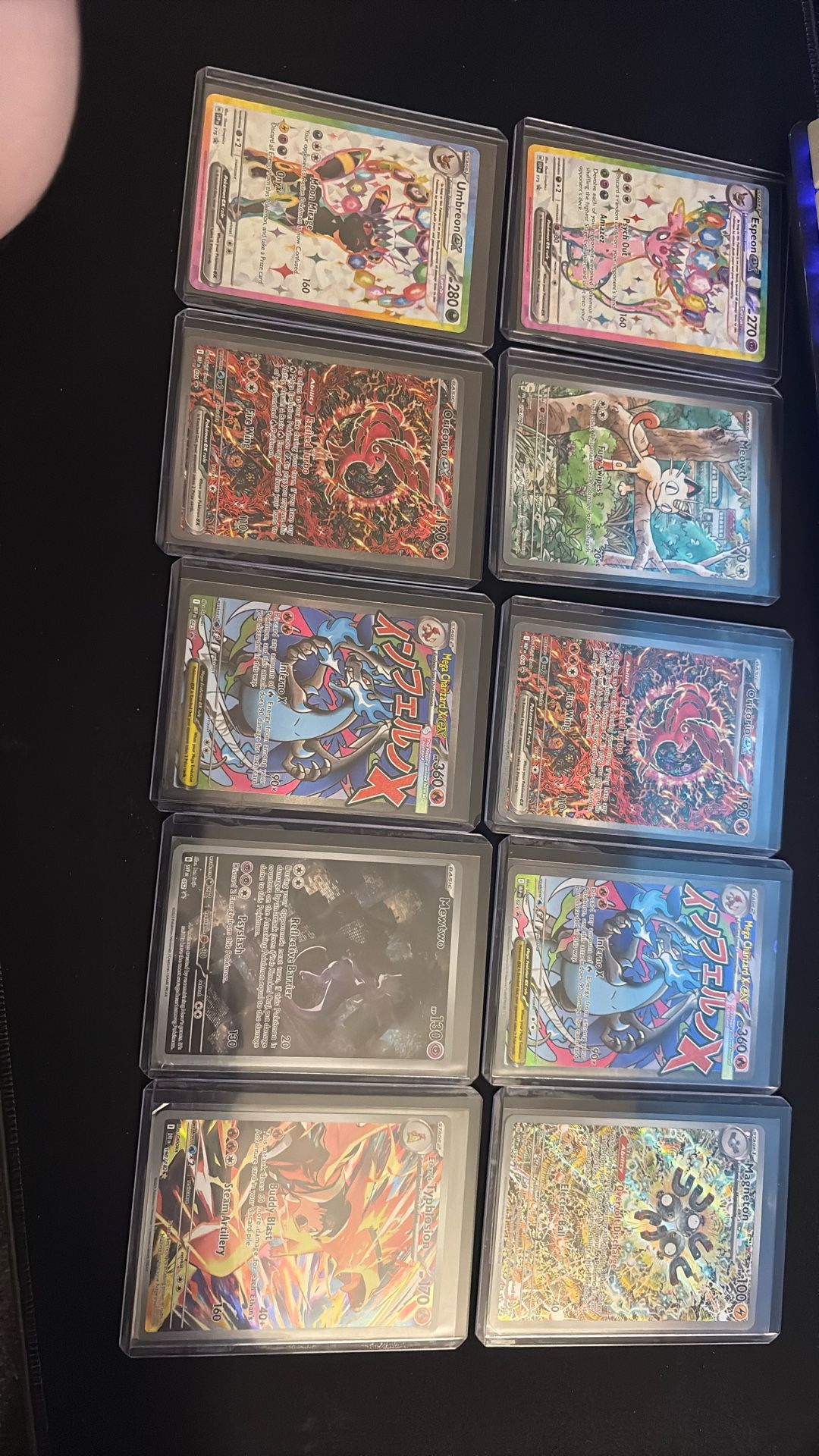 Pokemon Cards Alll Mint Except The Mew