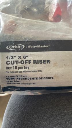 FREE 1/2 “ x 6” cut-off risers 7 in the bag