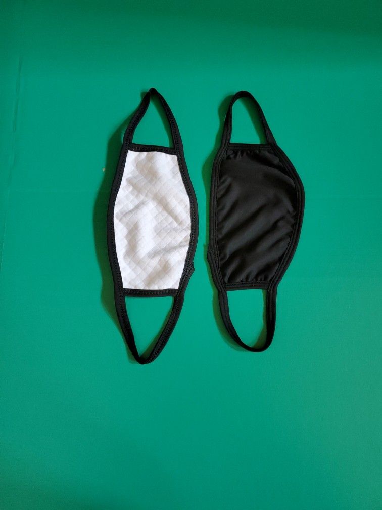 Personalized Black or White Face Masks