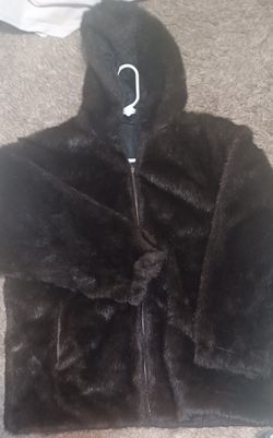 Womans Faux Fur Coat