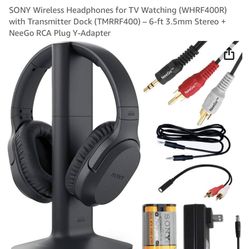 Sony Wireless Stereo Headphone System 