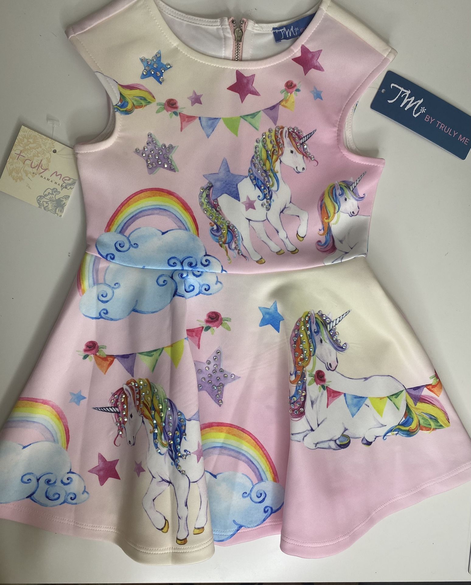 Knit Unicorn Sublimated Dress