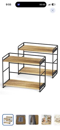2 organizing storages racks