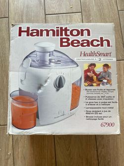 Hamilton beach juicer