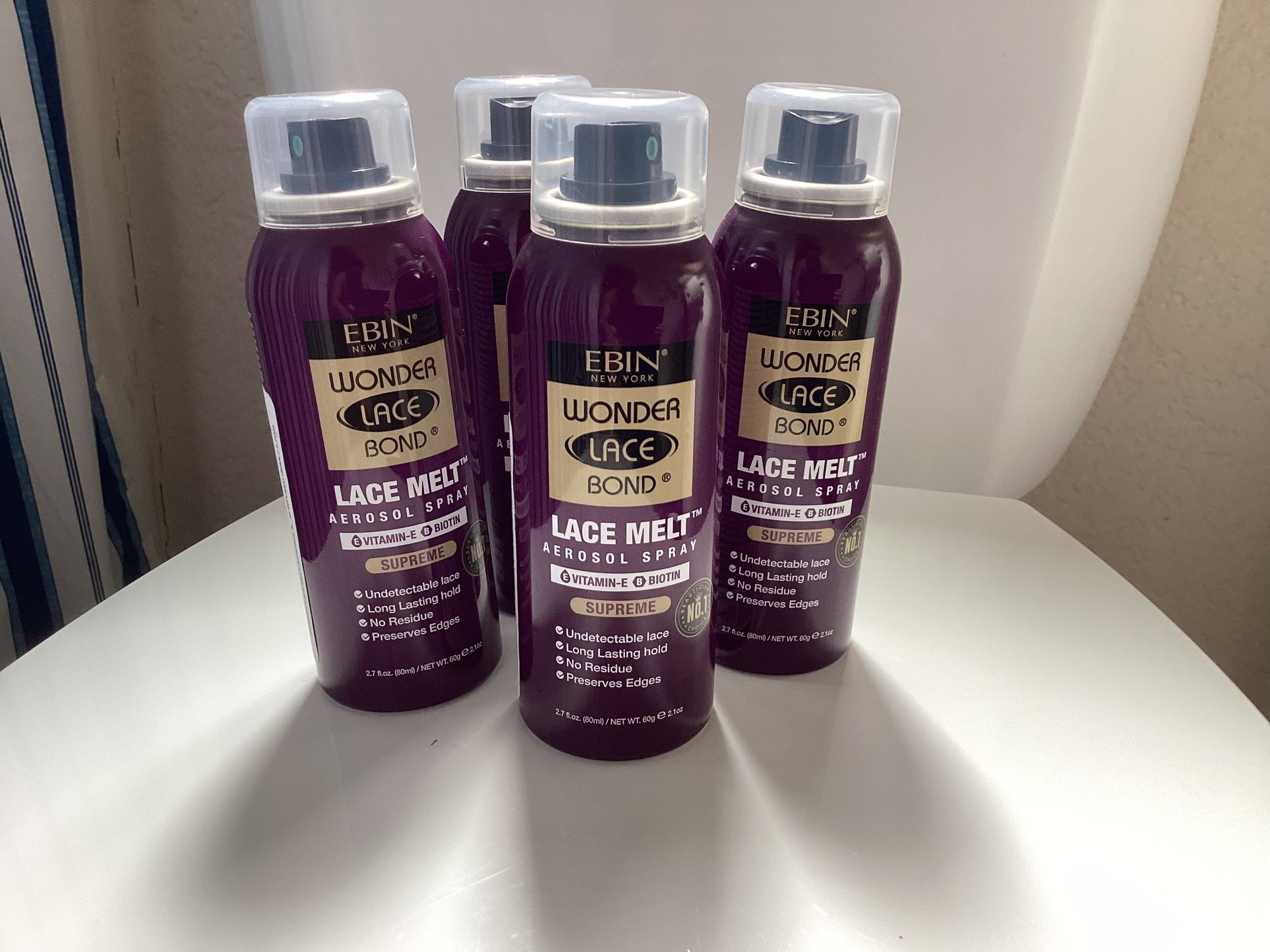 WONDER LACE BOND LACE MELT AEROSOL SPRAY- VITAMIN E