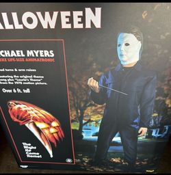 Spirit Halloween Michael Myers Animatronics