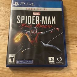 Spider-Man Miles Morales PS4 Disc 