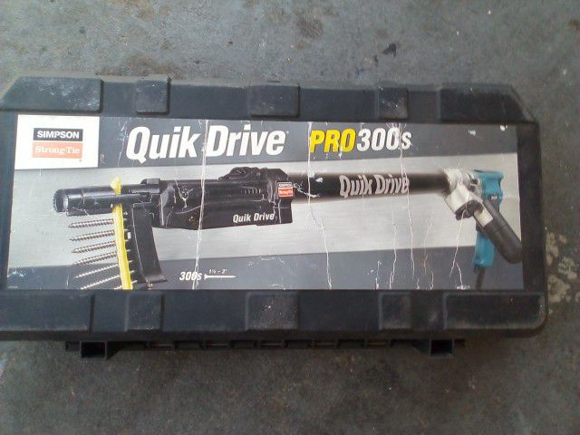 Quick drive Pro300s By Simpson Strongtie