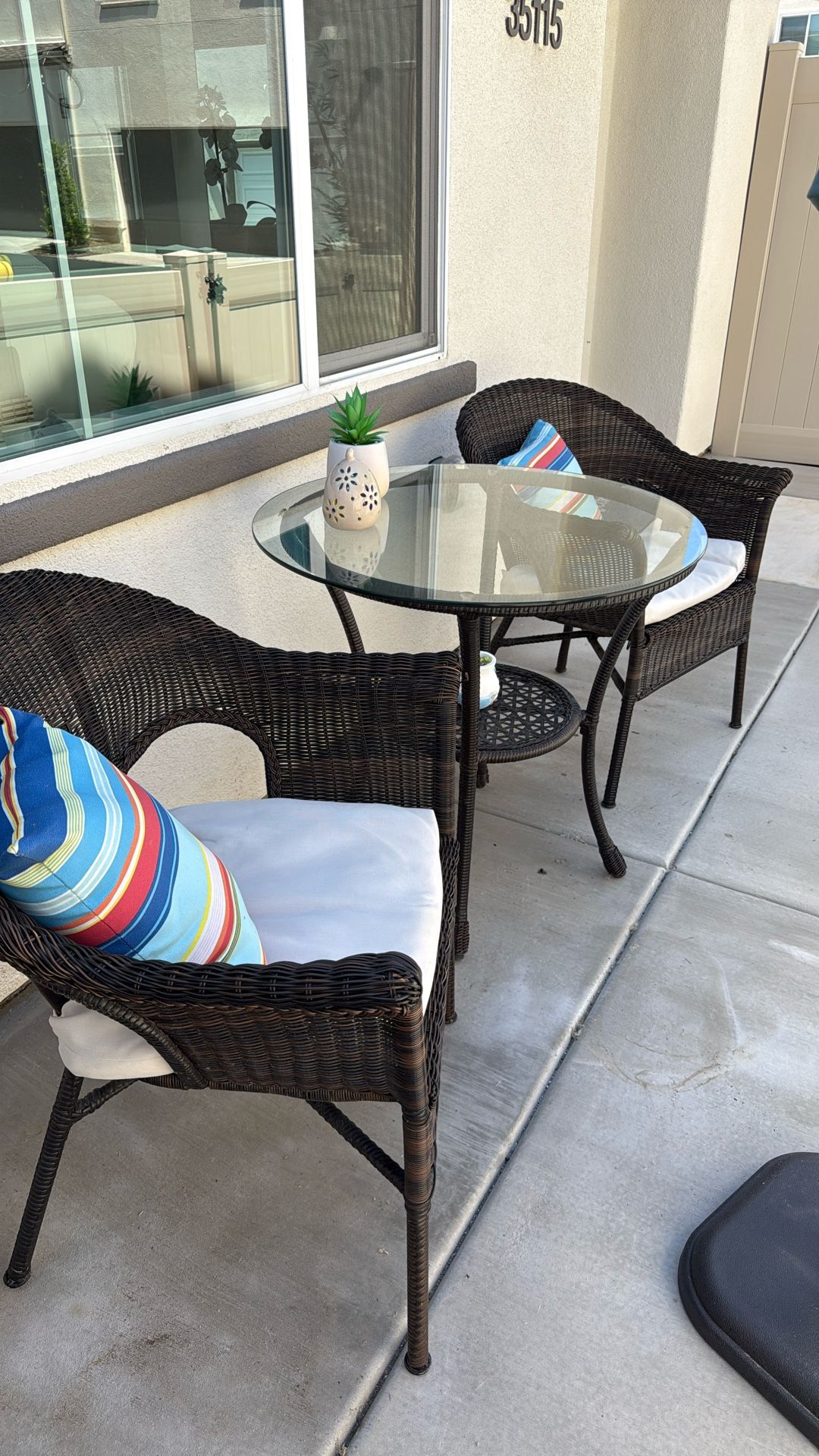 Patio Set with Umbrella