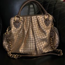 Marc Jacobs Pink Metallic Handbag