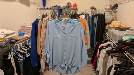 Chico's blouses sizes 0 and 1 some brand new some worn once pet smoke kid free home $20 each