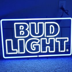 Bud light Neon Light For Man Cave 