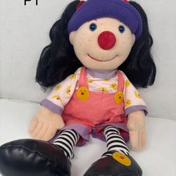 Vintage 90s Big Comfy Couch Loonette Doll Molly's Friend Doll Plush Stuffed 18”