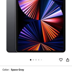 Apple iPad Pro 12.9in (5th Gen.) - 256GB - WiFi - Space Gray (Renewed Premium)